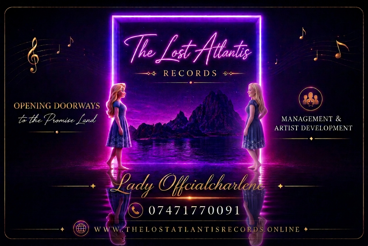 The Lost Atlantis Records business card